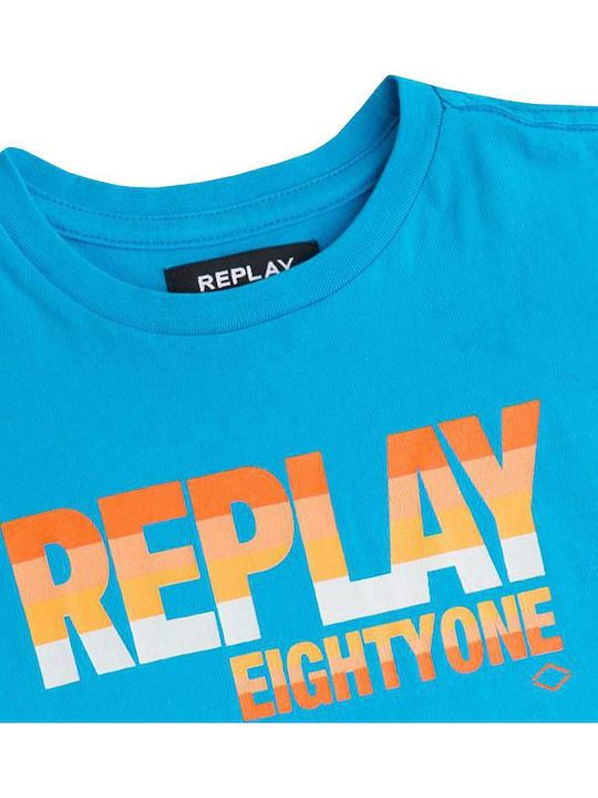 Παιδικό T-shirt Μπλε