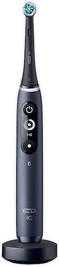 Oral-B iO Series 7 Electric Toothbrush with Timer, Pressure Sensor, and Travel Case Black