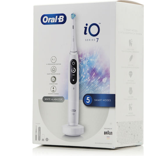 Oral-B IO Series 7 Electric Toothbrush with Timer White