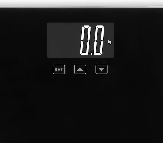 Life Cardio Ψηφιακή Ζυγαριά 180kg με Λιπομετρητή Μαύρη