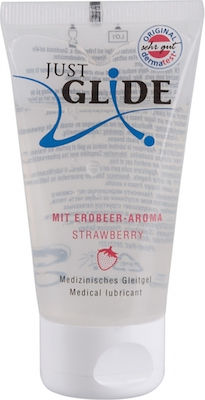 Just Glide Strawberry Anales Gel-Schmiermittel Erdbeere 50ml