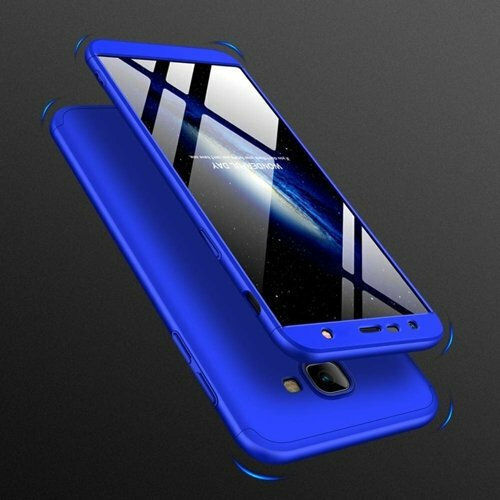 360 Full Cover Πλαστικό Μπλε (Galaxy J4+)