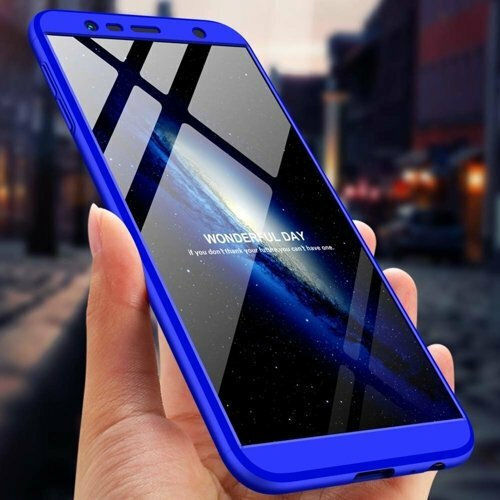 360 Full Cover Πλαστικό Μπλε (Galaxy J4+)
