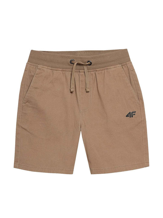 Kids' Shorts/Bermudas Fabric Beige