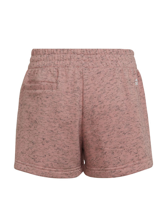 adidas Kids' Athletic Shorts/Bermudas 3-Stripes Loose Pink