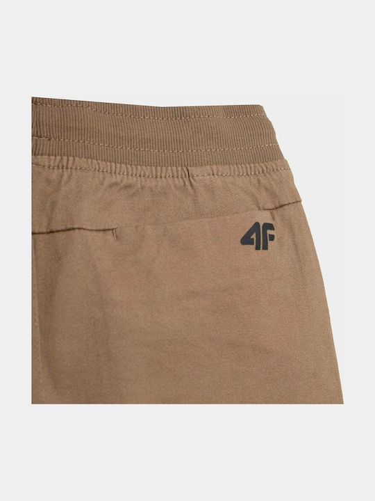 Kids' Shorts/Bermudas Fabric Beige