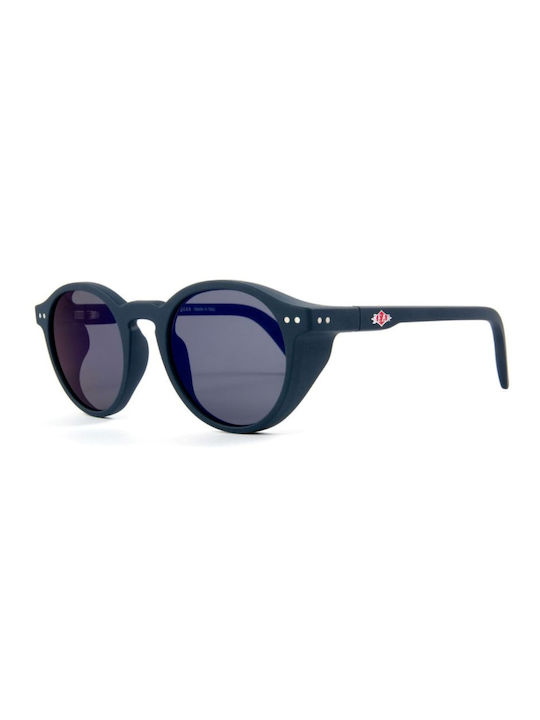 Sun's Good The Guardian Sunglasses with Blue Plastic Frame and Blue Lens SG01C29