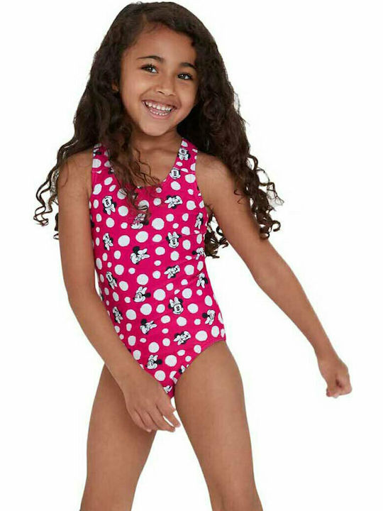 Speedo Kinder Badeanzug Einteilig Fuchsie