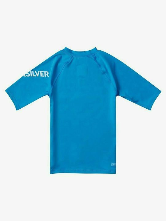 Quiksilver Παιδικό Μαγιό Αντιηλιακή Μπλούζα για Αγόρι Μπλε