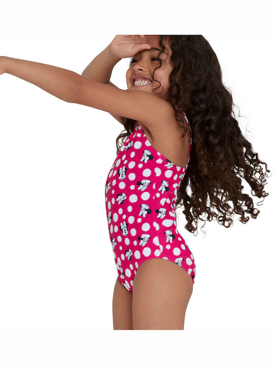 Speedo Kinder Badeanzug Einteilig Fuchsie