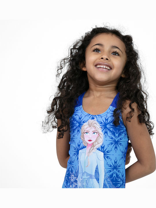 Speedo Frozen 2 Elsa Детски Бански Една част Син