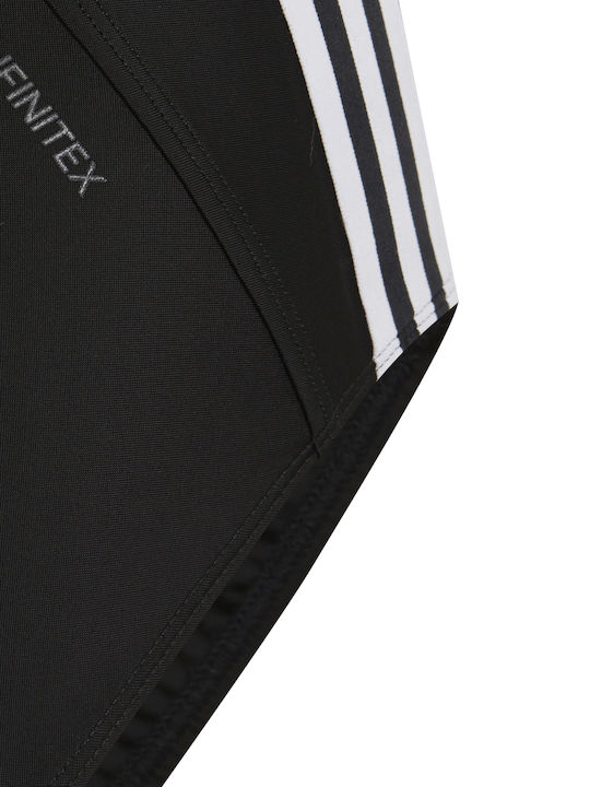 adidas 3-Stripes Kids Swimwear One-Piece Black