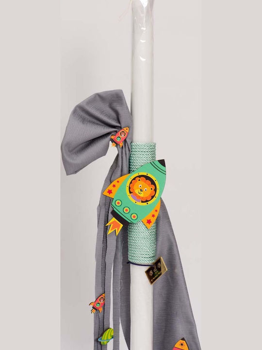 In Space Baptism Set with Animals Theme