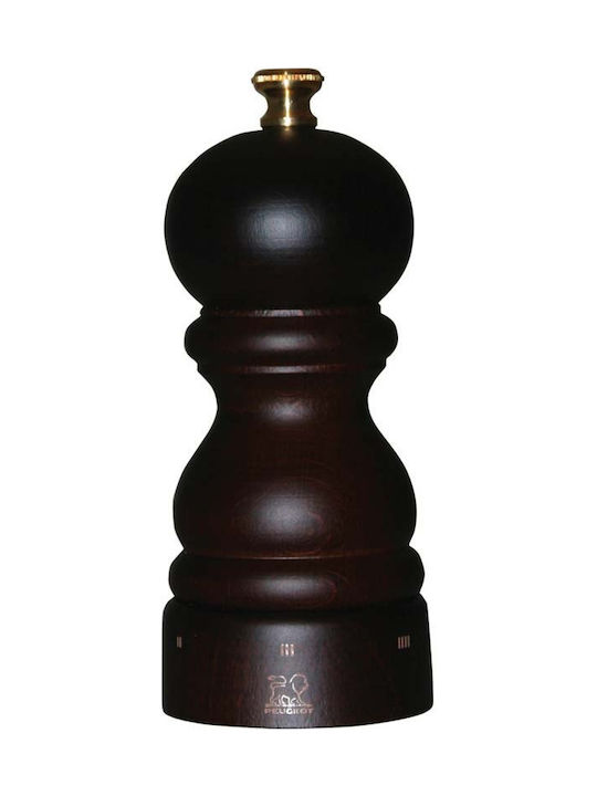 Peugeot Paris Manual Wooden Pepper Mill 12cm Brown