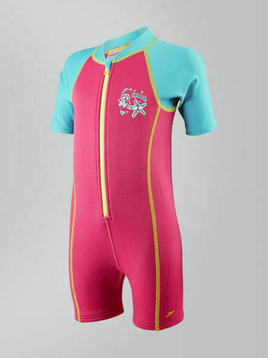Speedo Παιδικό Μαγιό Ολόσωμο Φούξια