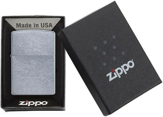 Zippo Regular Windproof Flame Lighter Chrome