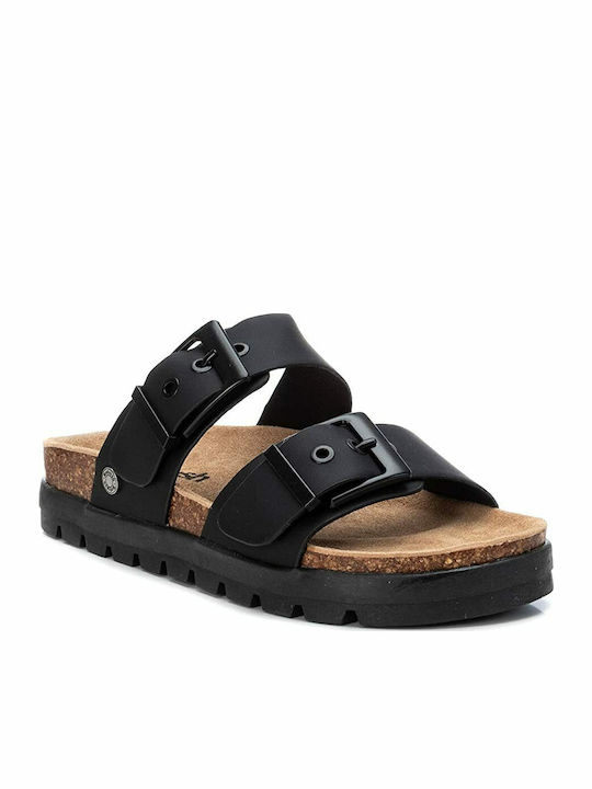 Sandale Casual Damă Flatforme Negru