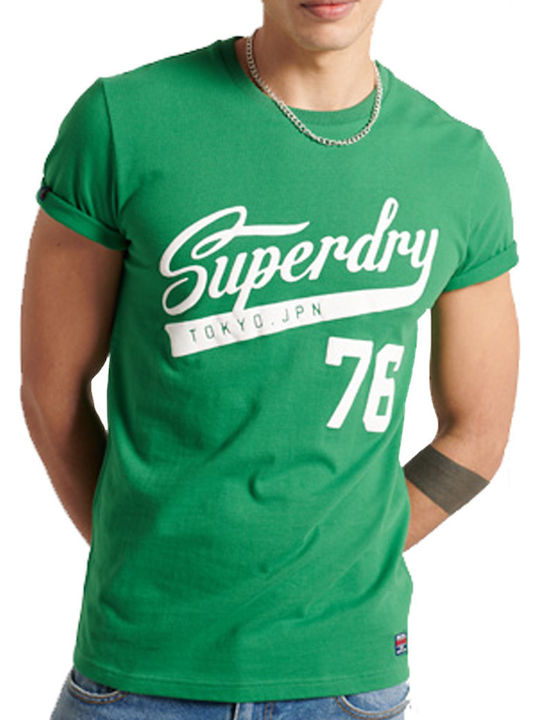 Collegiate Graphic T-Shirt Grün