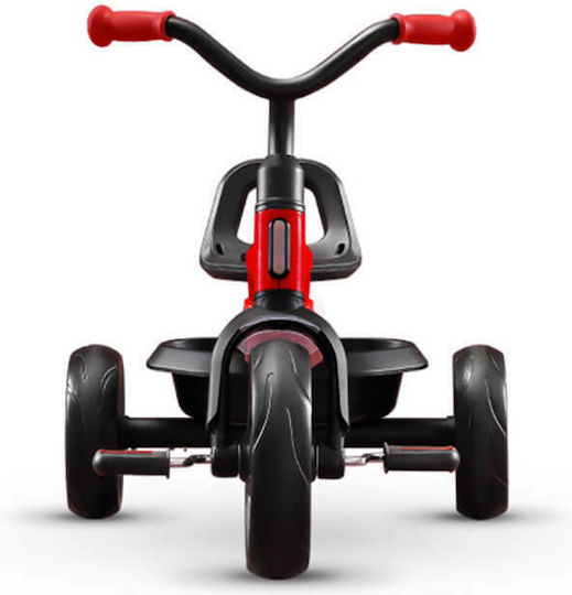 Q Play Ant Plus Foldable Kids Tricycle with Parental Handle for 2-6 Years Gray
