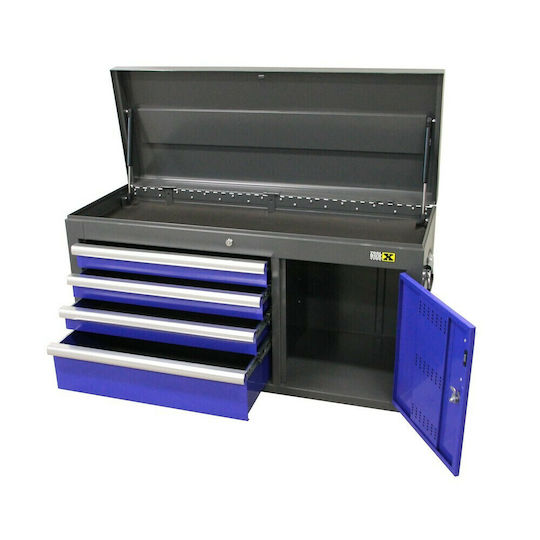 Toolbox4you Μεταλλικός Εργαλειοφόρος με 4 Συρτάρια και Ντουλάπι