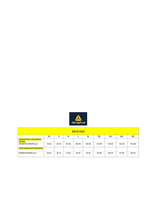 Delta Plus Panostrpa Работен Панталон Син