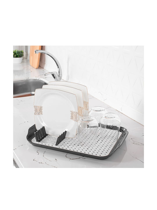 Viosarp ΒΝΜ - 1213 Dish Drainer Plastic in White Color 40x30cm