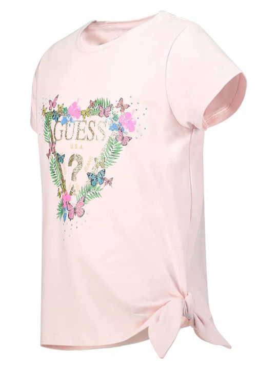 Guess Kids Blouse Short Sleeve Pink