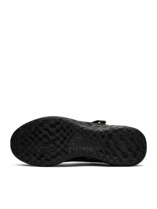 Revolution 6 Fly Ease Αθλητικά Παιδικά Παπούτσια Running με Σκρατς Μαύρα
