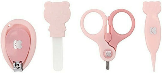 Kikka Boo Baby Nail Care Set Bear Pink 4pcs