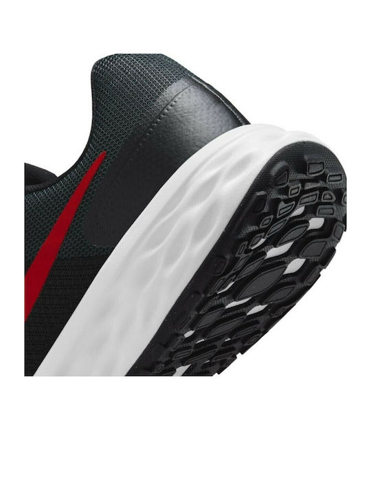 Revolution 6 Next Nature Ανδρικά Αθλητικά Παπούτσια Running Black / University Red / Anthracite