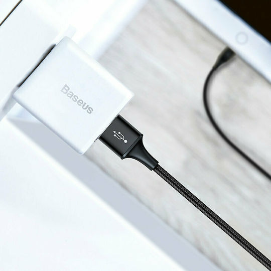 Baseus Rapid Series 3-in-1 Braided USB to Lightning / Type-C / micro USB 1.2m 3.5A Cable (CAJS000001)