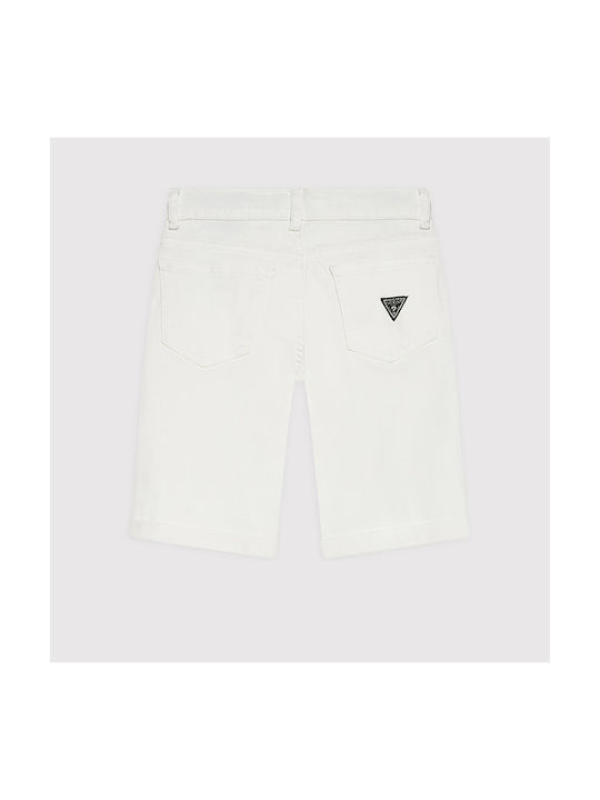 Guess Kinder Shorts/Bermudas Stoff Weiß