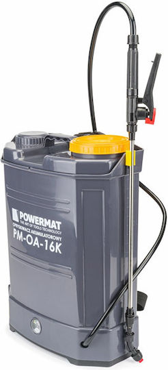 Powermat Pulverizator cu rucsac Baterie cu Capacitate 16lt