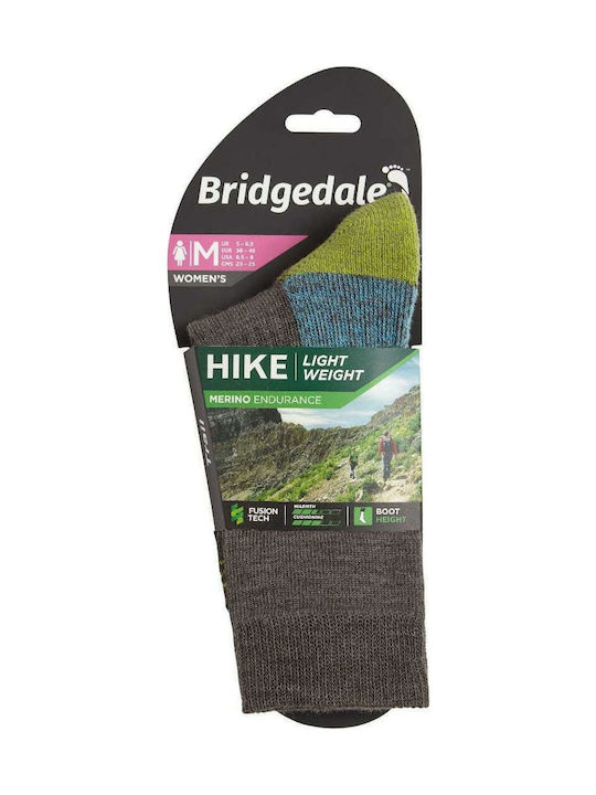 Bridgedale Hike LW Endurance Trekking Κάλτσες Γκρι 1 Ζεύγος