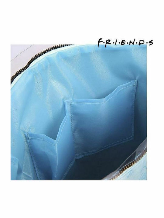 Cerda Friends Υφασμάτινη Τσάντα Θαλάσσης Μπλε Cerda Friends Υφασμάτινη Τσάντα Θαλάσσης Μπλε