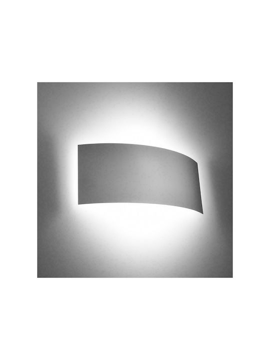 Sollux Magnus Lumină De perete Alb 15x15x10cm