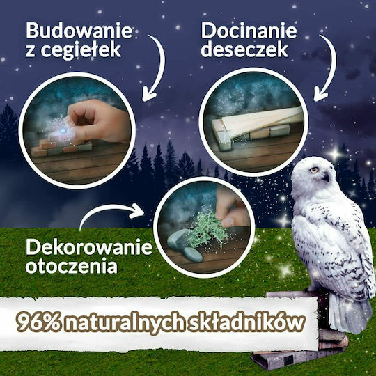 Trefl Joc de construcție din lemn Clock Tower - Harry Potter pentru copii de 8++ ani