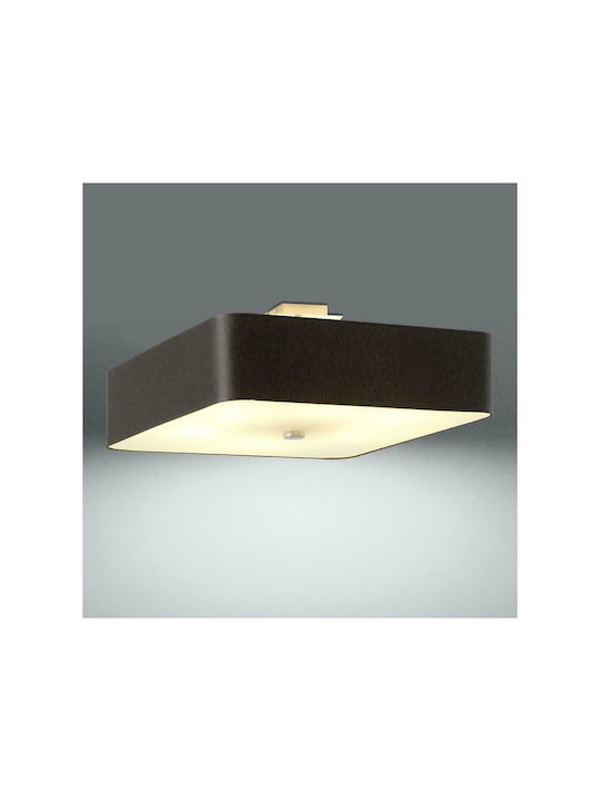 Sollux Lokko 55 Modern Fabric Ceiling Light with Socket E27 55pcs Black