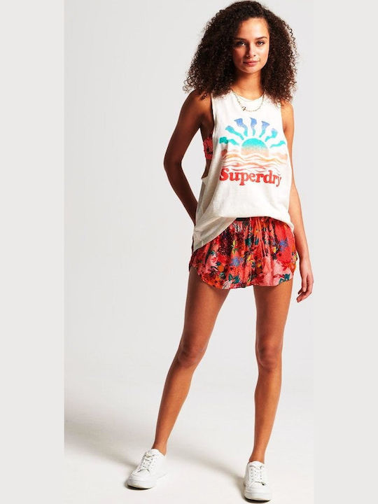 Ovin Vintage Women's Shorts Orange