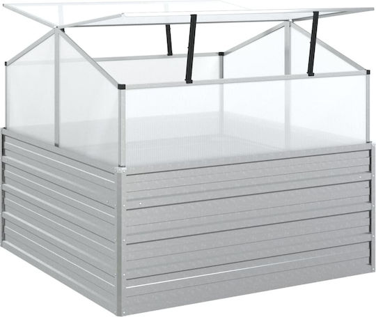 vidaXL 316882 Seed Propagator with Metal Frame 1x0.85x1m