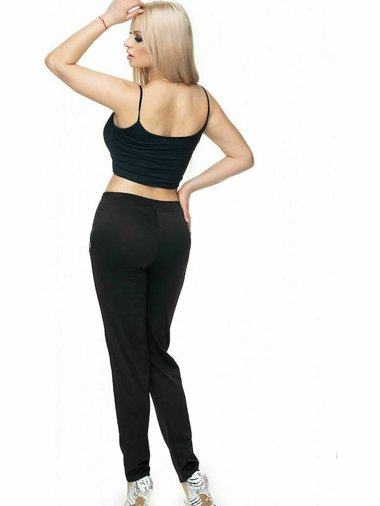 PeeKaBoo Maternity Sweatpants Black