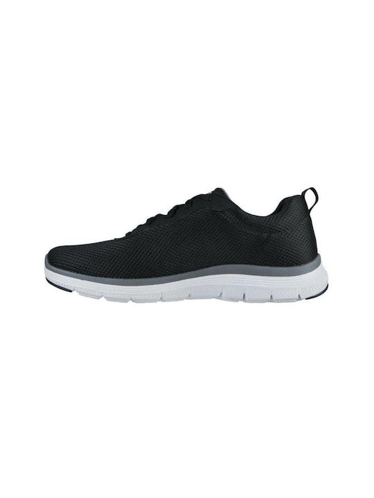Flex Advantage 4.0 Ανδρικά Αθλητικά Παπούτσια Running Μαύρα