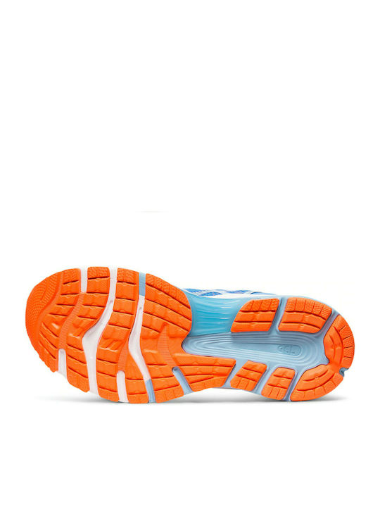 Gel-Nimbus 21 Damen Sportschuhe Laufen Blue Coast / Skylight