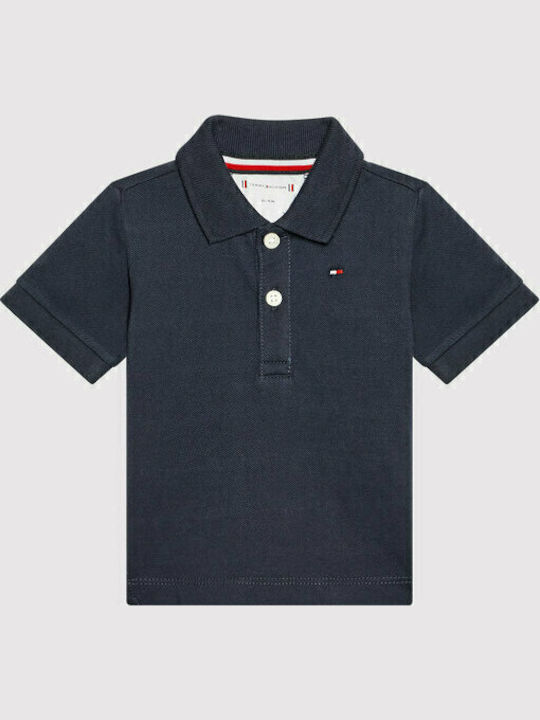 Παιδικό Polo Κοντομάνικο Navy Μπλε