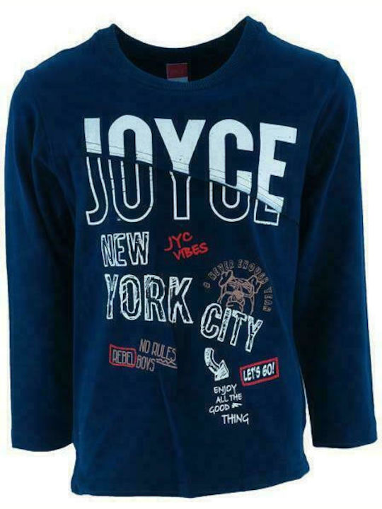 Joyce Kids Blouse Long Sleeve Blue