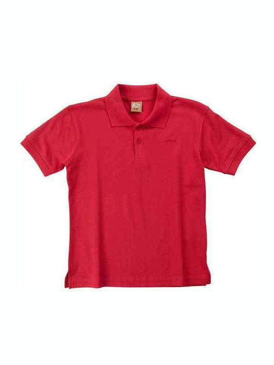 Funky Kids Polo Short Sleeve Red