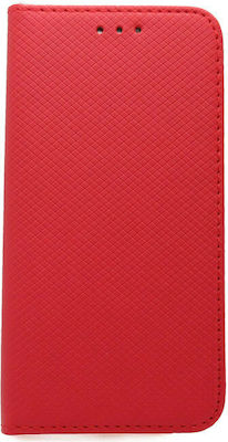 Senso Magnet Buchen Sie Synthetisches Leder Rot (Galaxy Note 8) BMSAMN8R