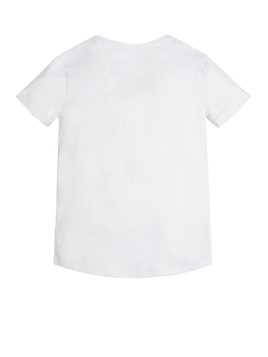 Guess Kids Blouse Short Sleeve White