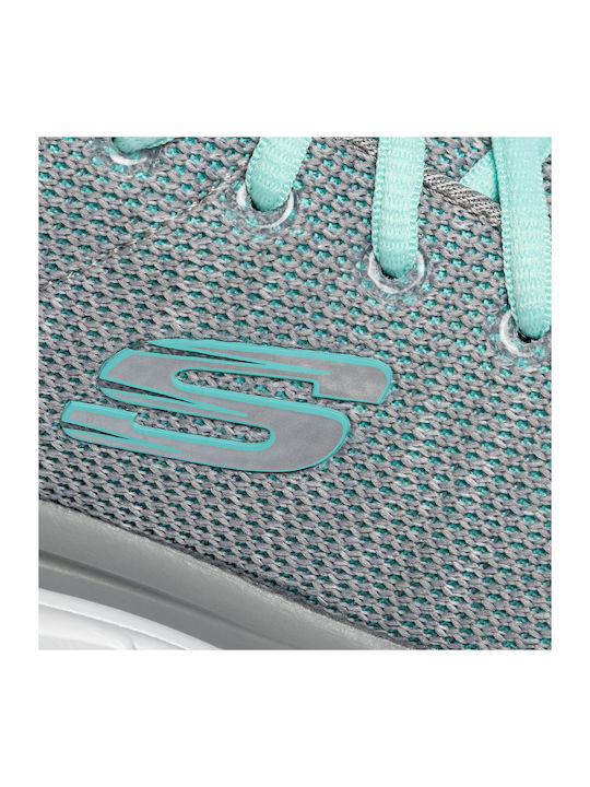 Graceful Twisted Fortune Sport Shoes Running Gray
