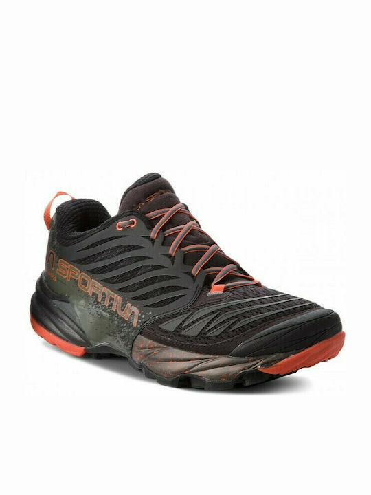 Akasha Sport Shoes Trail Running Black